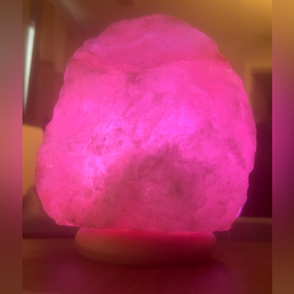 Himalayan Salt Lamp Colorways Color Changing USB Plug - Picture 6 of 13